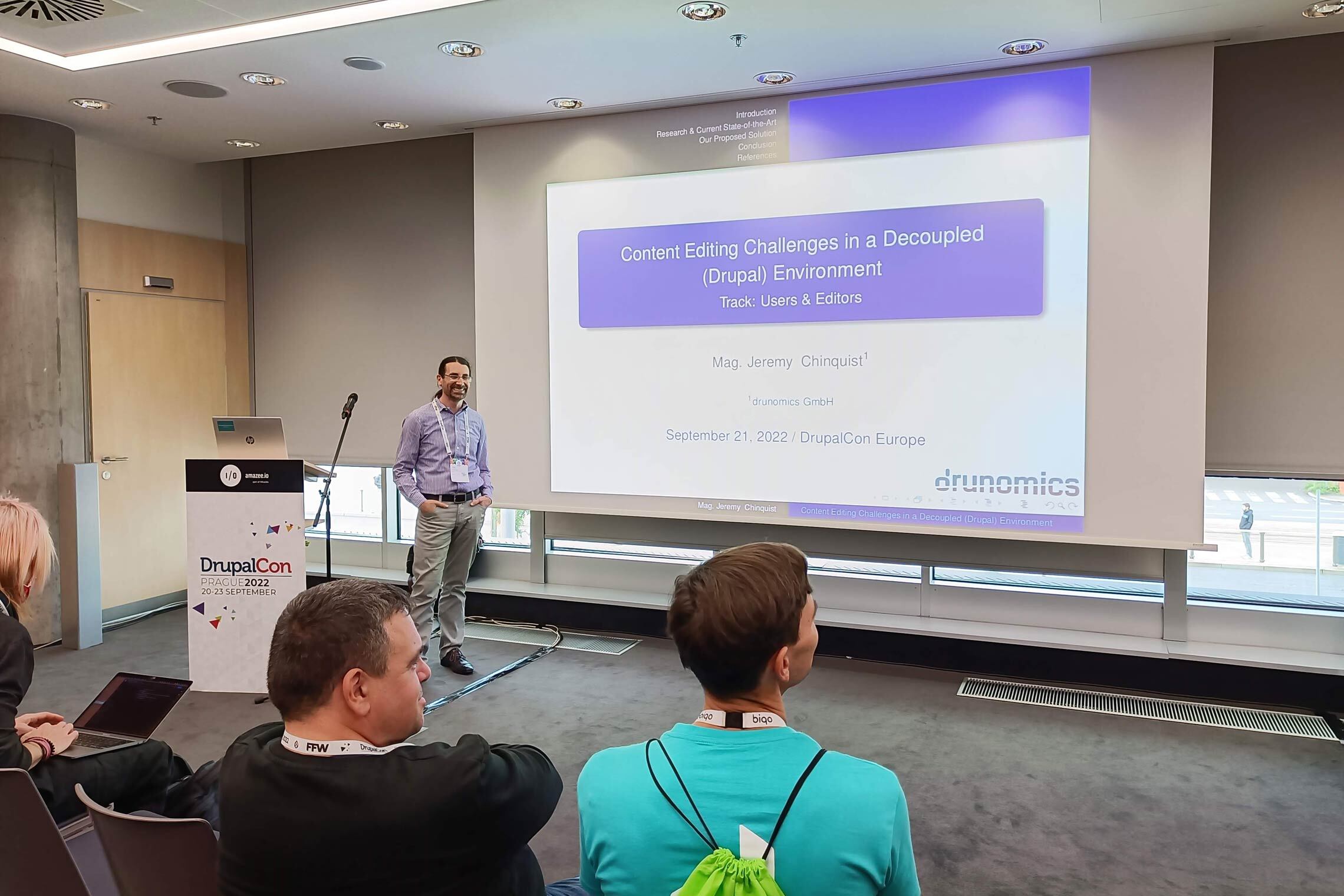 Drupalcon Prague 2022 - JeremyChinquist