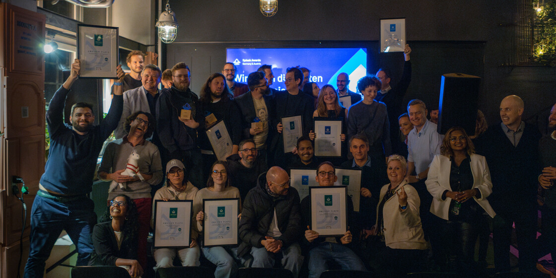 All winners at the Splash Awards 2024 in Berlin