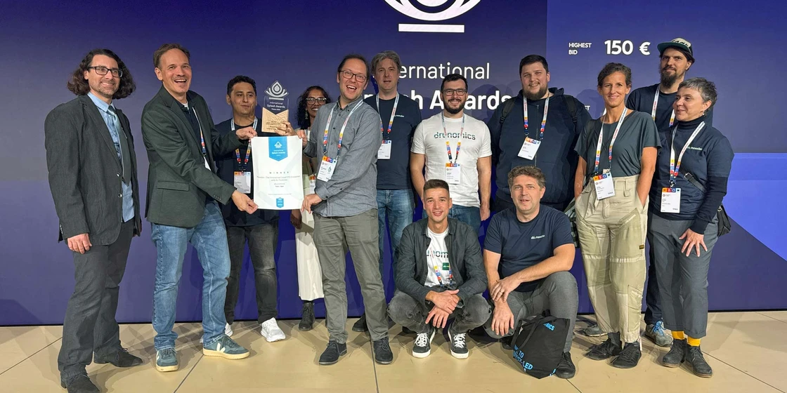 Der internationale Splash Award 2025 für mossbo wurde im Rahmen der DrupalCon im Austria Center Vienna verliehen.