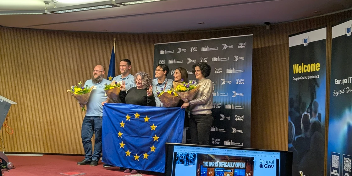 Ending ceremony at DrupalGov.eu