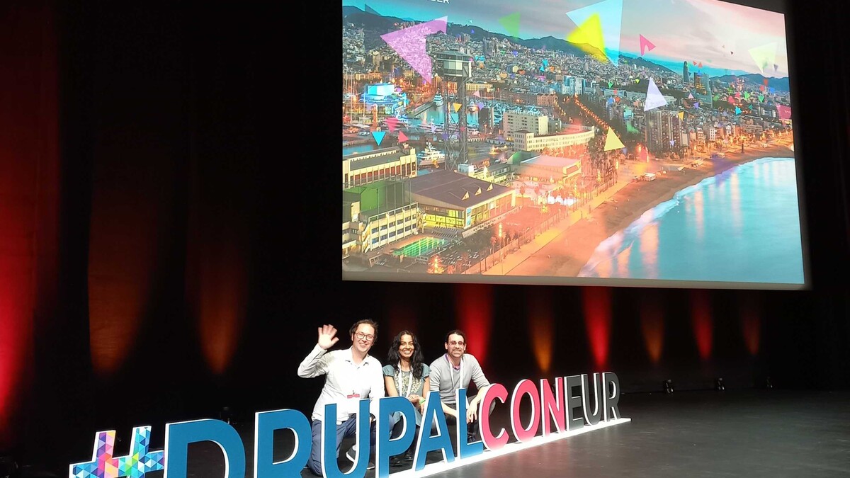 drunomics team at Drupalcon Lille 2023