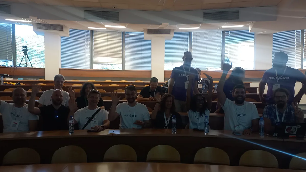 drunomics Team at DevDays in Burgas