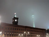 Berliner TV Turm in der Nacht