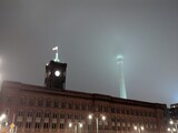 Berliner TV Turm in der Nacht