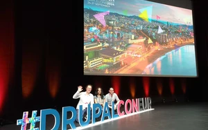 drunomics team at Drupalcon Lille 2023