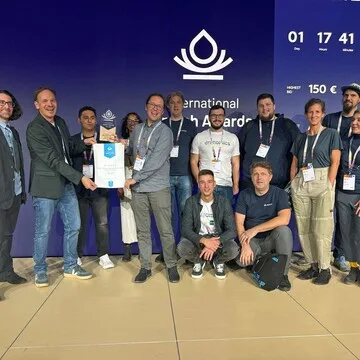 Der internationale Splash Award 2025 für mossbo wurde im Rahmen der DrupalCon im Austria Center Vienna verliehen.