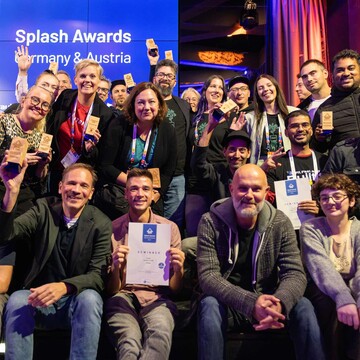 Gewinner des Splash Awards Deutschland & Österreich 2025