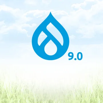 © Drupal Drupal 9 Logo