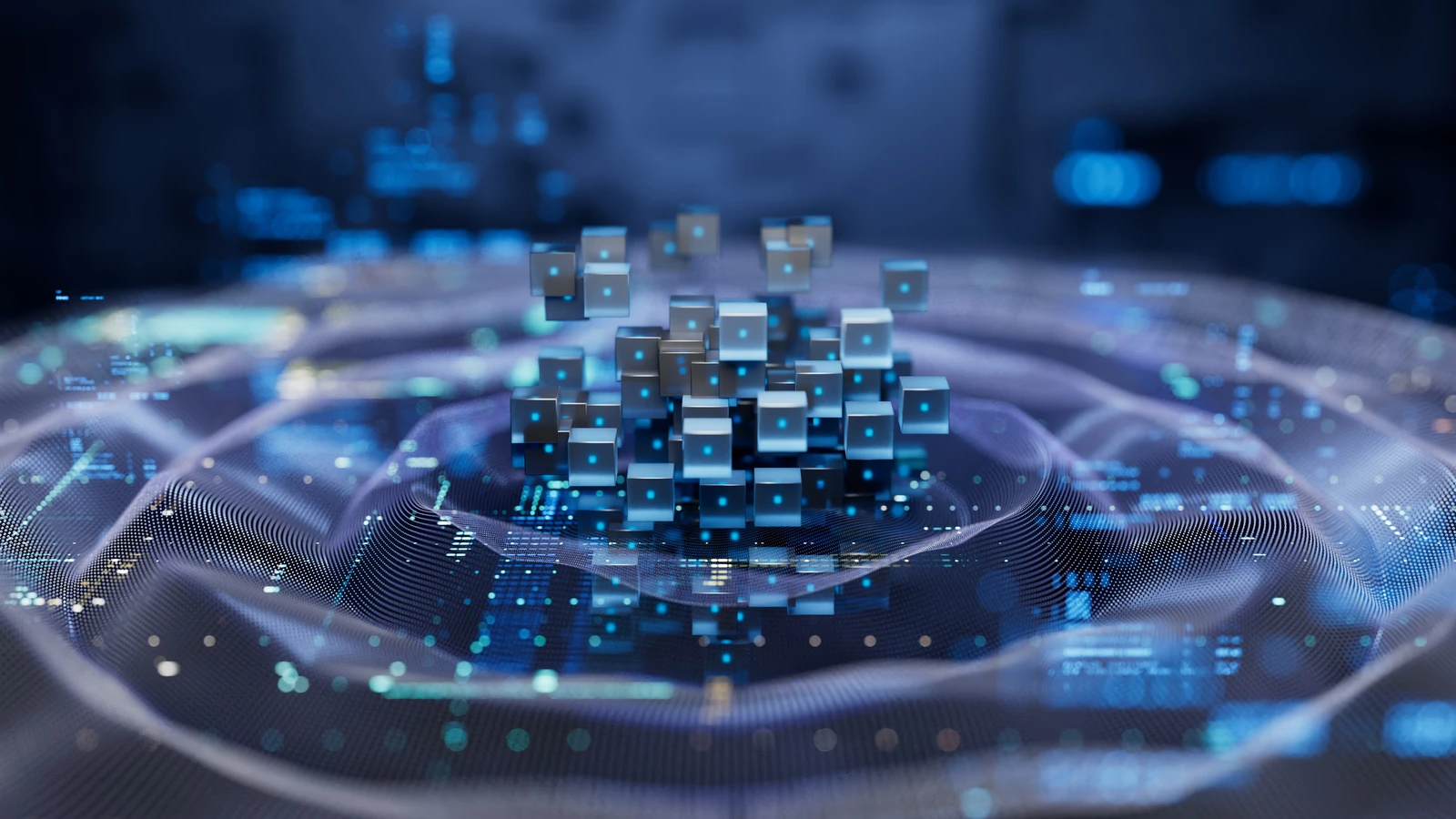 Analytics technology of the Data Lake Big Data Warehouse Datalake platform - background used for mossbo