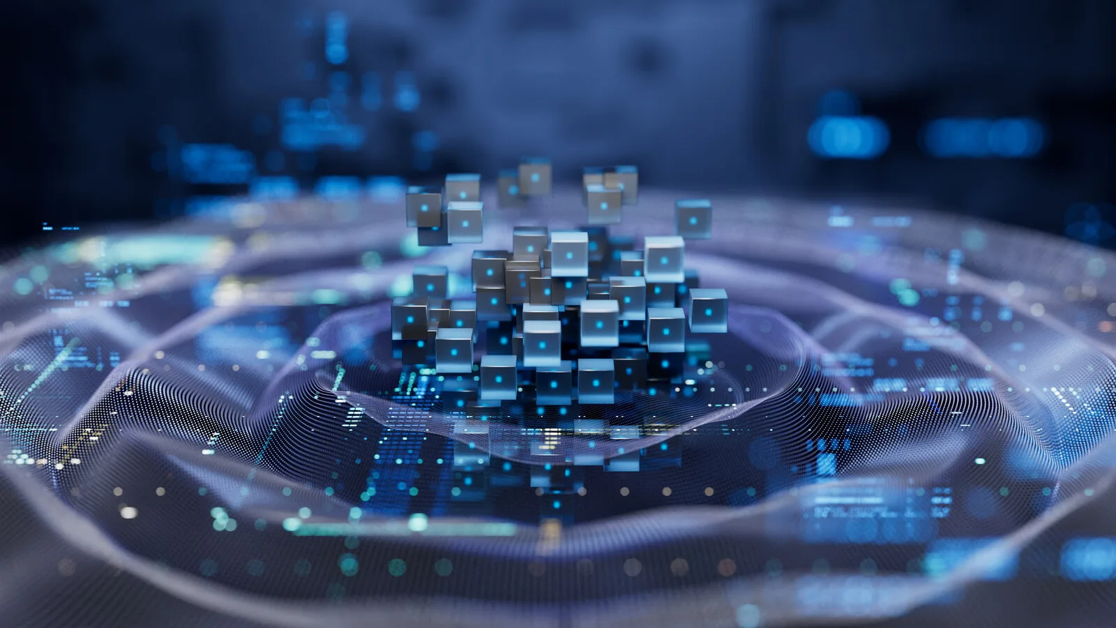 © iStock Analytics technology of the Data Lake Big Data Warehouse Datalake platform - background used for mossbo