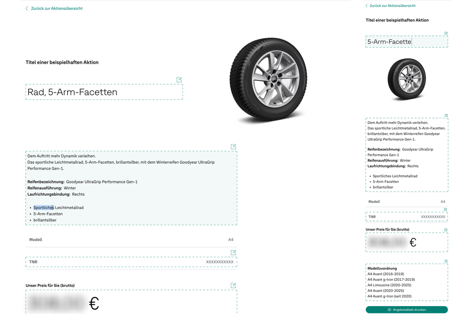 © Volkswagen / Audi Volkswagen AG InfoPortal Image in Desktop and Mobile screens